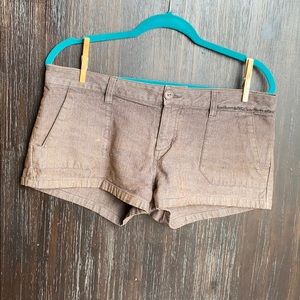Volcom Brown Denim Shorts